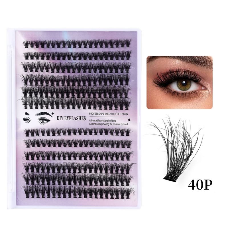 Diy Sectional Fried Hair Single Cluster False Eyelashes