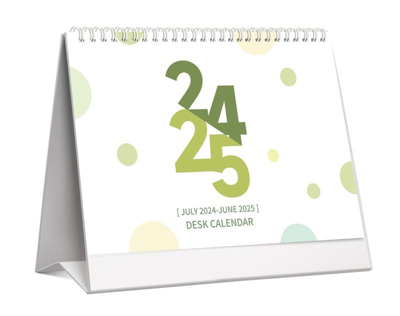 2024-2025 Simple Creative Office Desktop Decoration Calendar Pin-In