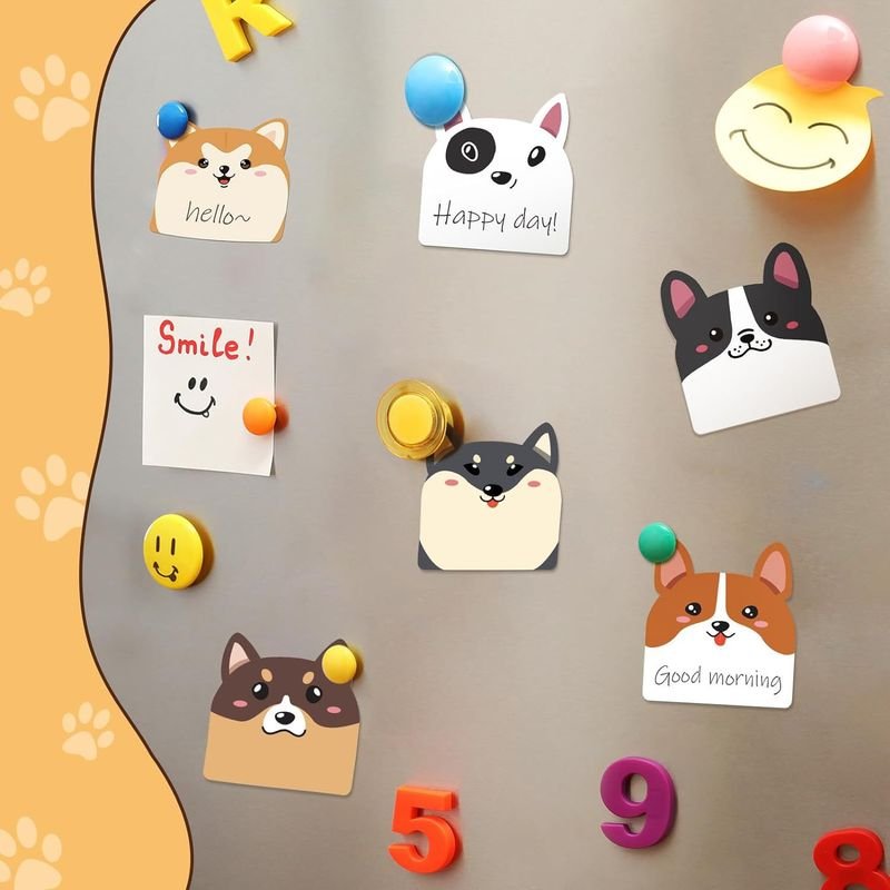 Cartoon Cute Dog Shape Sticky Note Notes