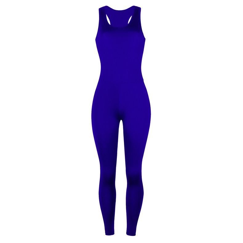 S-XL Hot Sale Women Sexy Solid Color Backless Jumpsuits