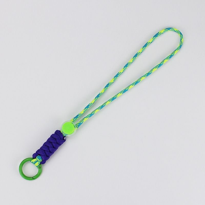 Simple Multi-Functional Woven Two-Color Anti-Lost Mobile Phone Lanyard