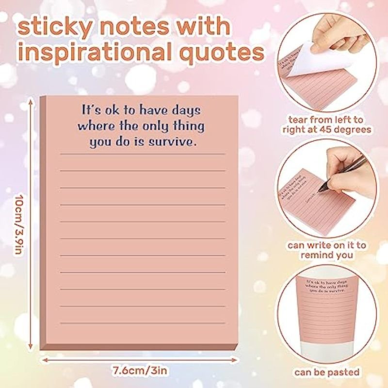 Retro English Handbook Material Message Notepad