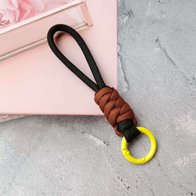 Simple Creative Color Matching Knot Anti-Loss Hanging Rope Mobile Phone Lanyard