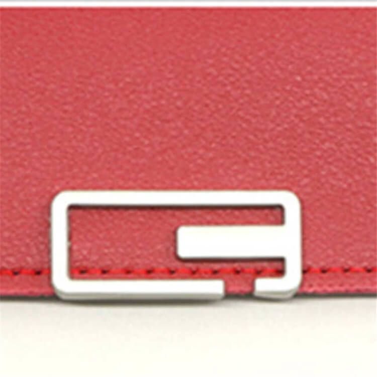 Women Fashion Color Blocking Tirfold Wallet