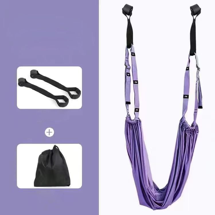 Air Yoga Rope Hammock One-Word Lower Waist Split Inverted Auxiliary Pull Rope