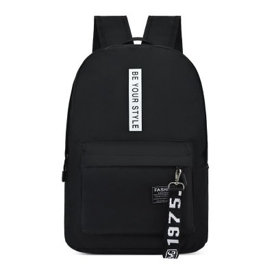 Simple And Fashionable Light Letter Large Capacity Backpack