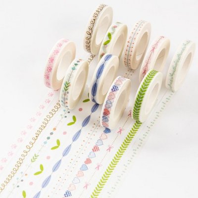 Simple Creative Hand Account Frame Decoration Narrow Edge And Paper Tape