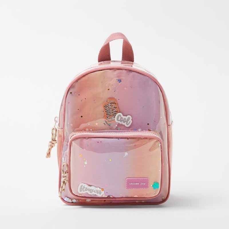 Kids Unisex Casual Cute Gradient Color School Bag