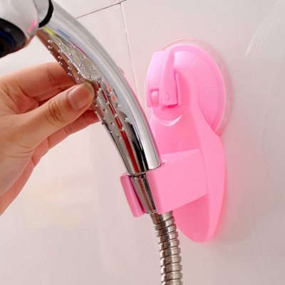 Bathroom Strong Attachable Shower Head Chuck Holder