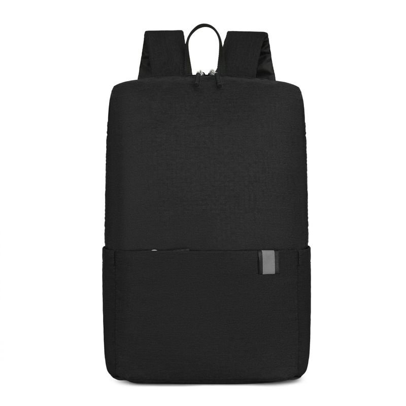 Casual Solid Color Large Capacity Backpack