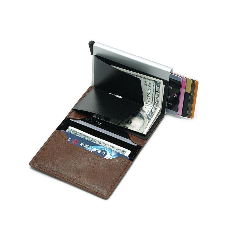 Unisex PU Credit Card Wallet Holder