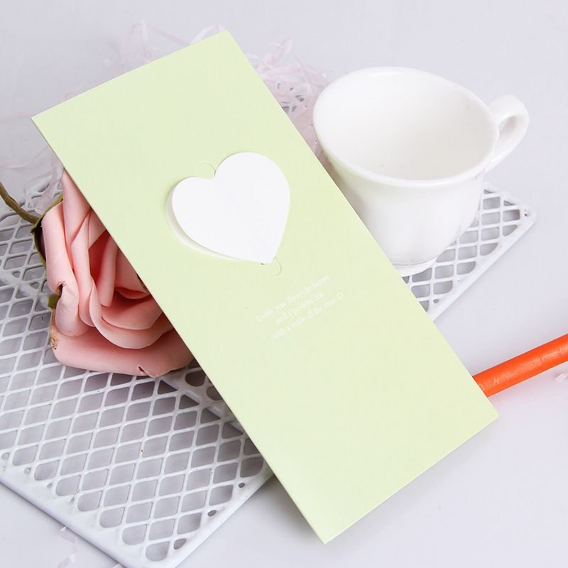 Creative Love Bow Greeting Card New Christmas Lover Mother Teacher's Day Blessing Card