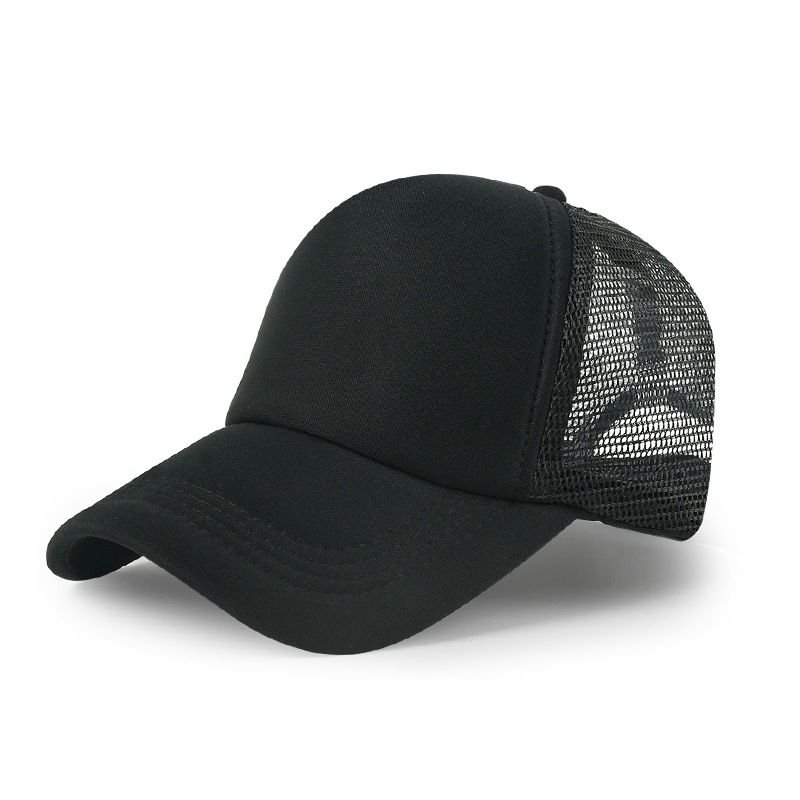 Custom Unisex Casual Color Matching Sponge Truck Hat