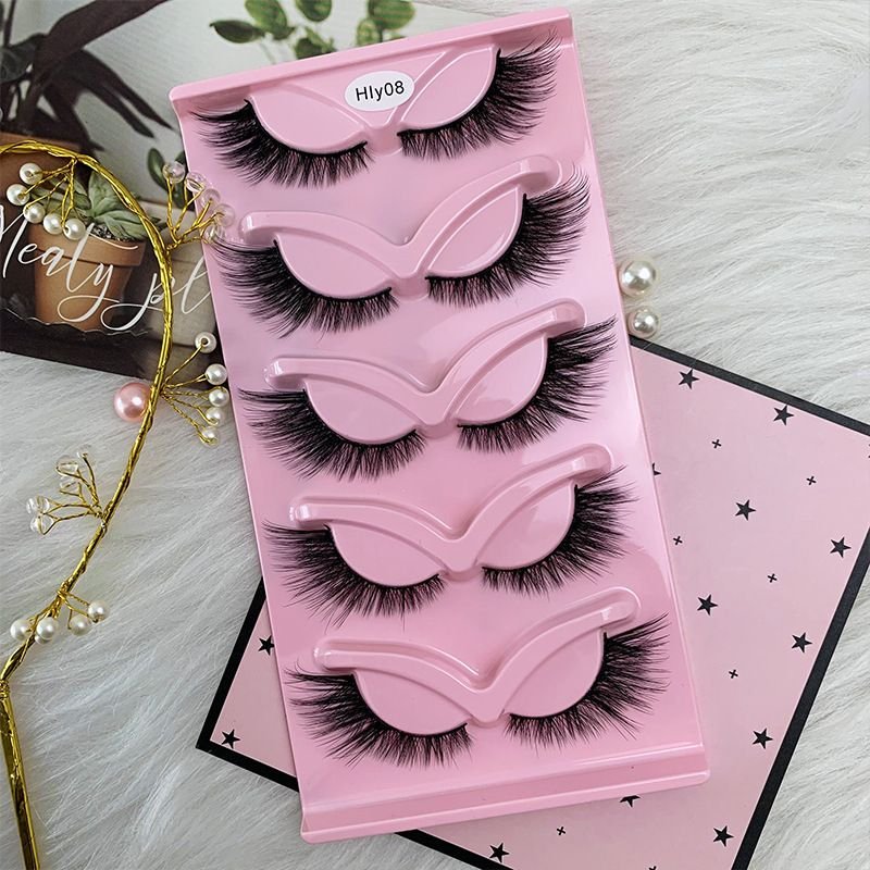 Women Simple Natural Thick False Eyelashes