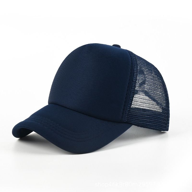 Custom Unisex Casual Color Matching Sponge Truck Hat