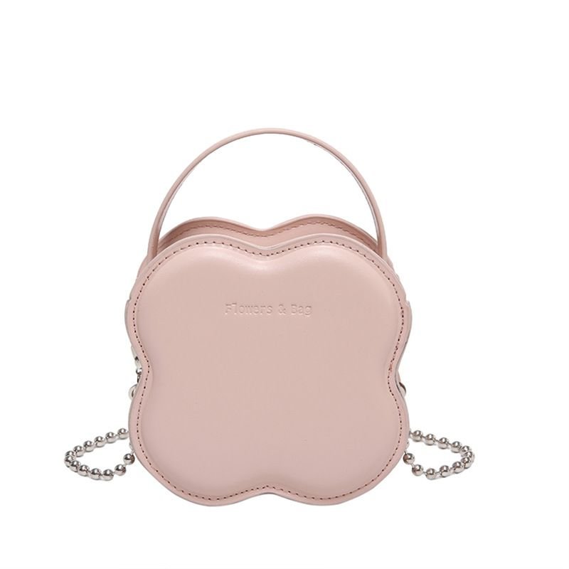 Kids Girls Casual Cute Cloud Solid Color Mini Chain Crossbody Bag