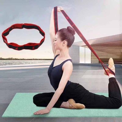 8 Loops Design Yoga Latin Dance Elastic Exercise Stretch Band