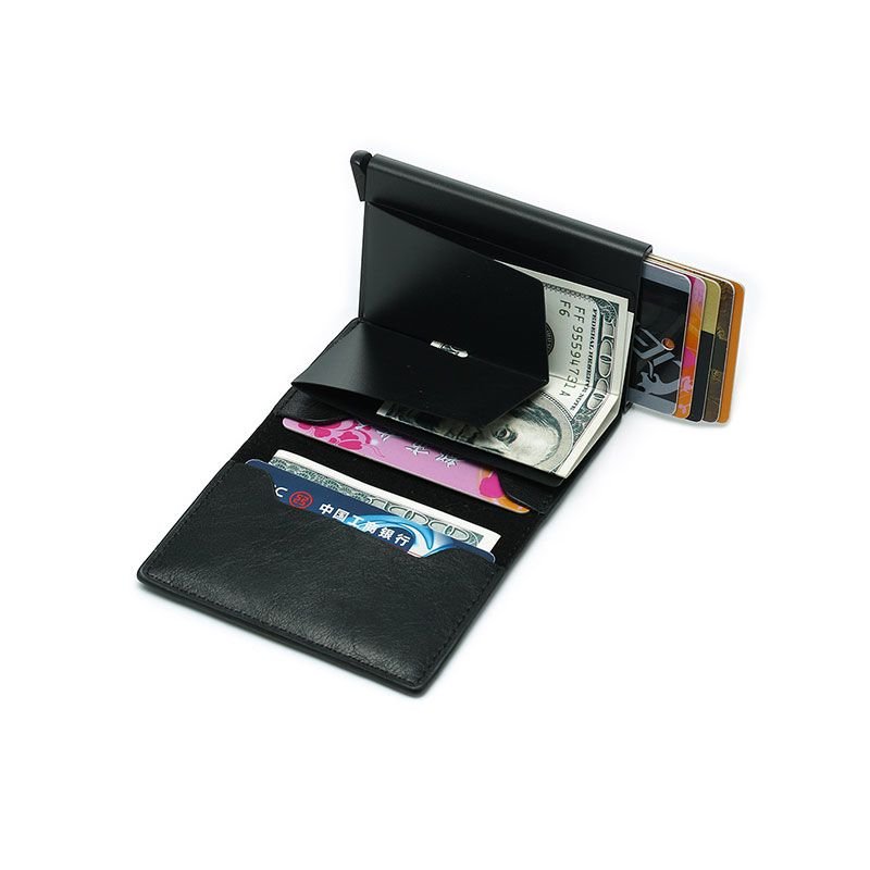 Unisex PU Credit Card Wallet Holder