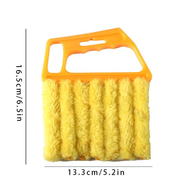 Shutter Cleaning Brush Air Conditioner Car Air Outlet Dust Removal Brush Gap Brush Dust Removal Roller Brush