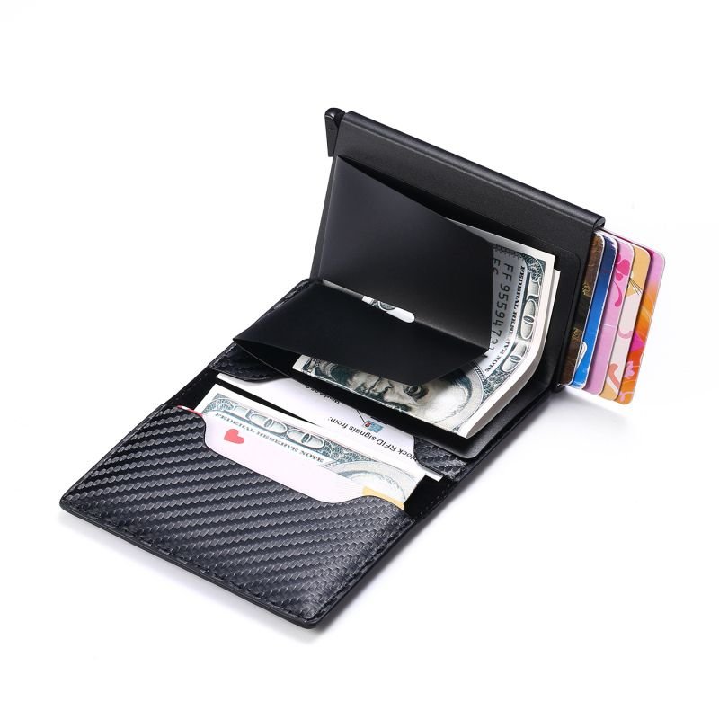 Unisex PU Credit Card Wallet Holder