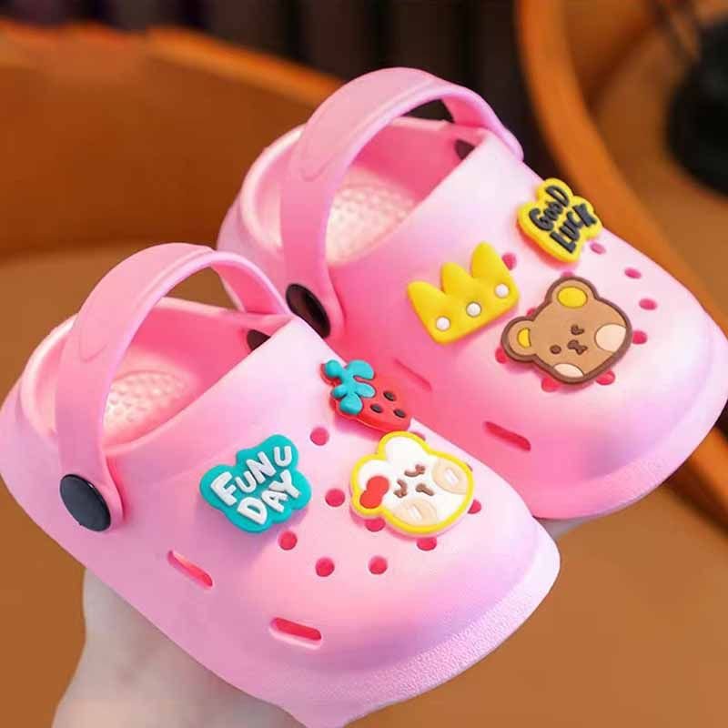 Kids Unisex Fashion Casual Cute Cartoon Thick-Soled Sandals