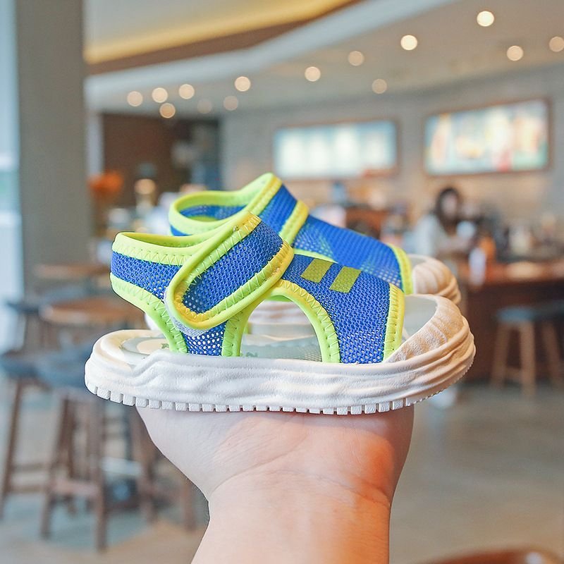 Children Kids Baby Fashion Girls Boys Soft Bottom Sports Mesh Casual Sandals Shoes