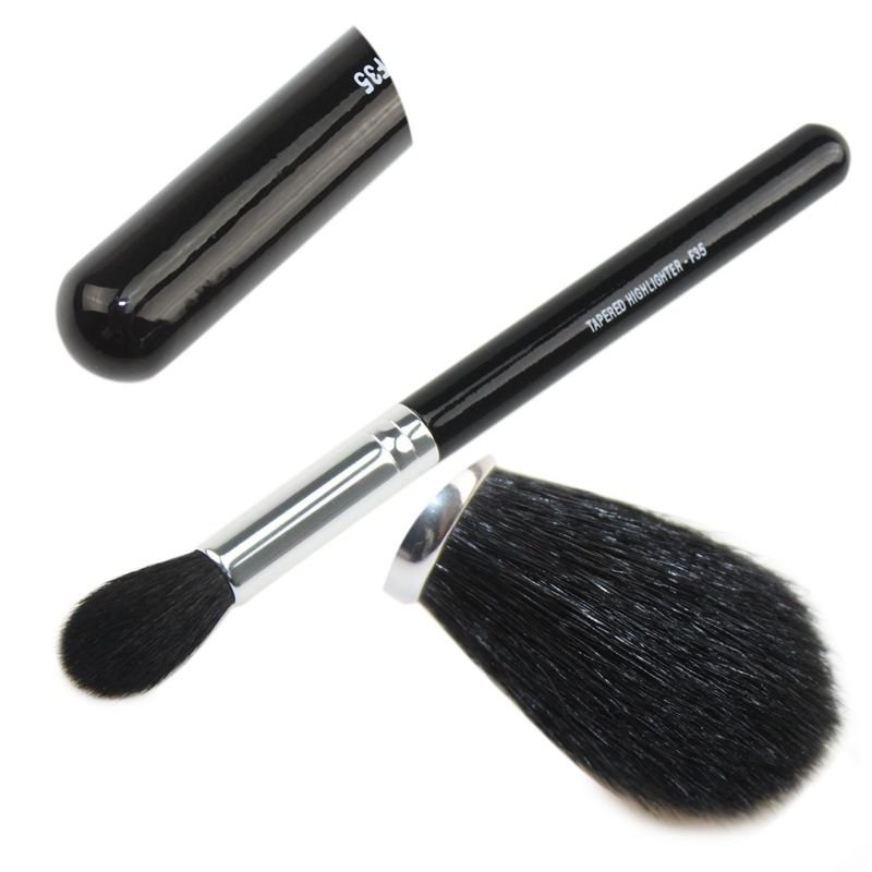 Professional Tapered Highlighter Bronzer Brush Eyes Blending Cosmetic Tools