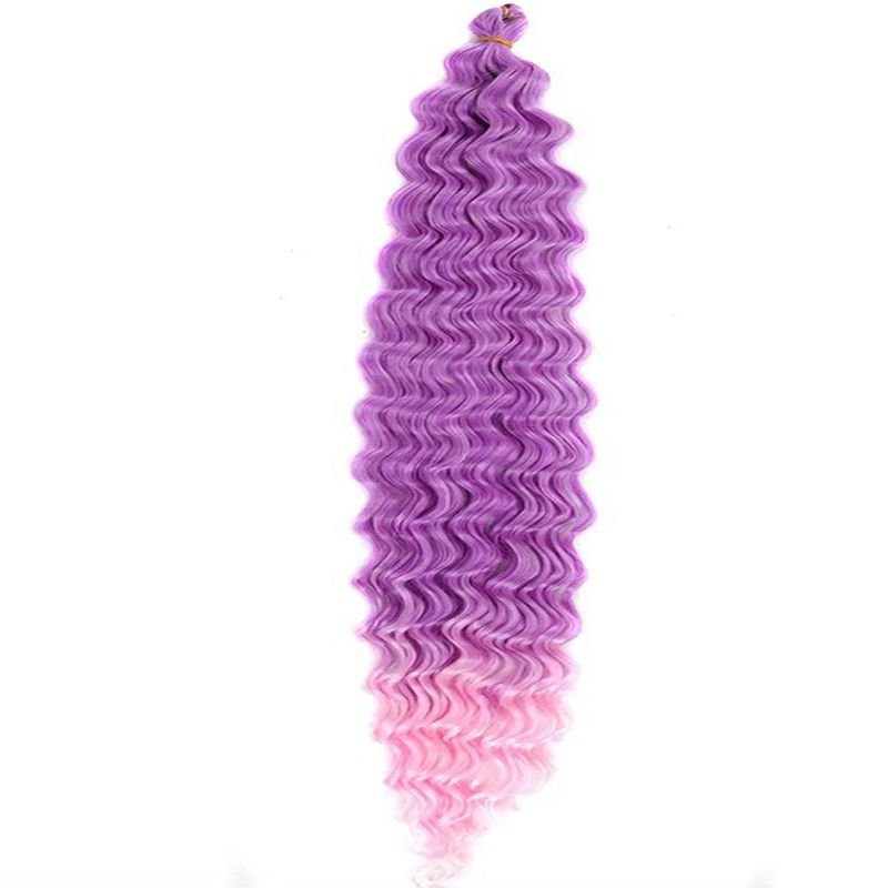 Women Fashion Deep Wave Crochet Hair Braid