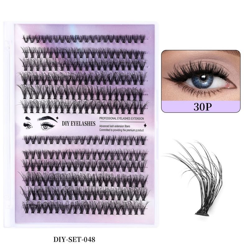 Diy Sectional Fried Hair Single Cluster False Eyelashes