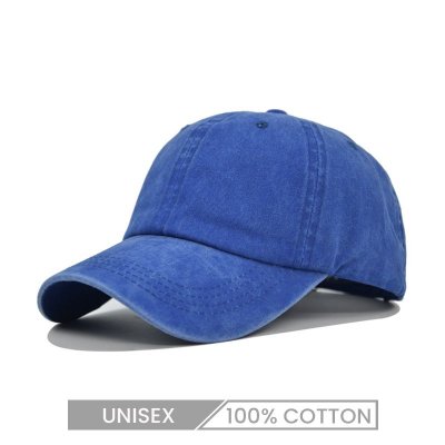 Unisex Solid Color Custom Baseball Cap