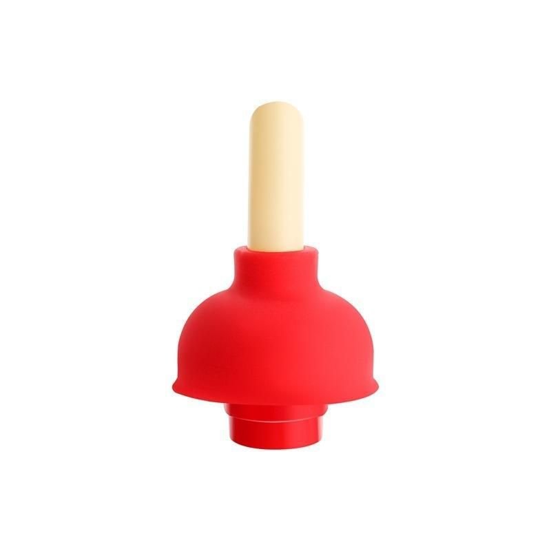 Home Creative Toilet Pumping Shape Wine Bottle Stopper