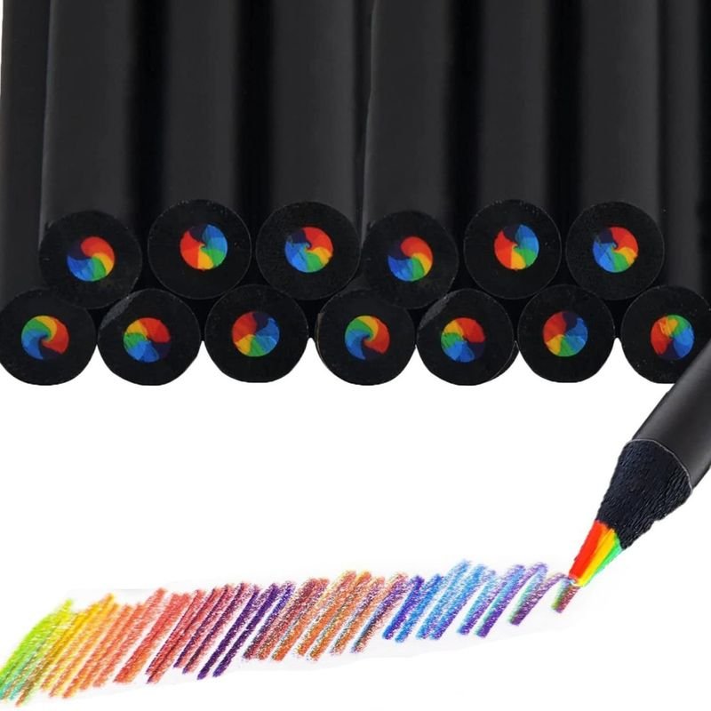 Rainbow Multicolor Color Art Supply