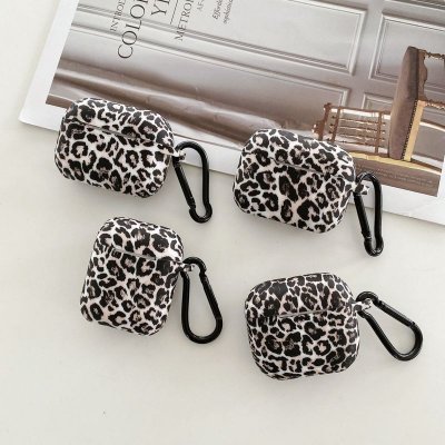 Simple Fashion Cartoon Butterfly Leopard Floral Printed Silicone Apple Bluetooth Headset Case