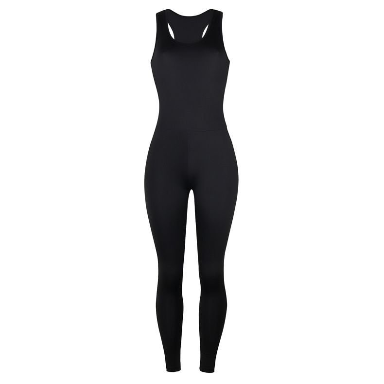 S-XL Hot Sale Women Sexy Solid Color Backless Jumpsuits