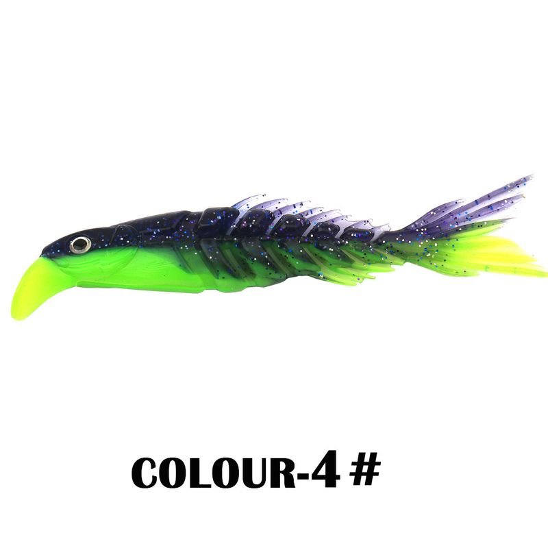 Outdoor Fishing Multi-Section Fish Smart Soft Bait Fake Bait