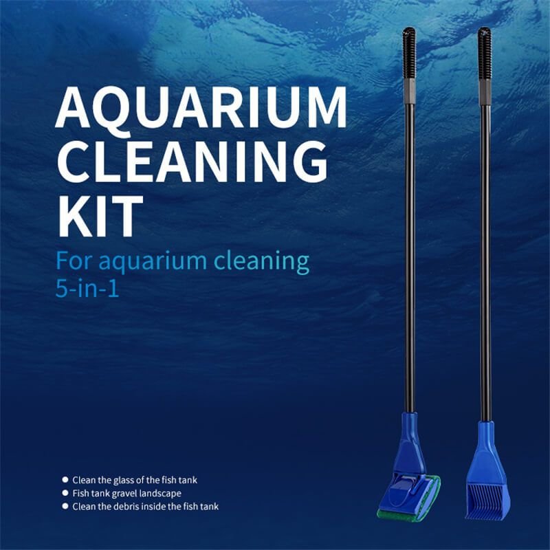 5-in-1 Aquarium Algae Removal Cleaning Tool