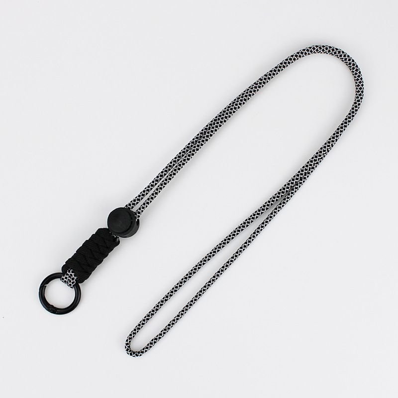 Simple Multi-Functional Woven Two-Color Anti-Lost Mobile Phone Lanyard