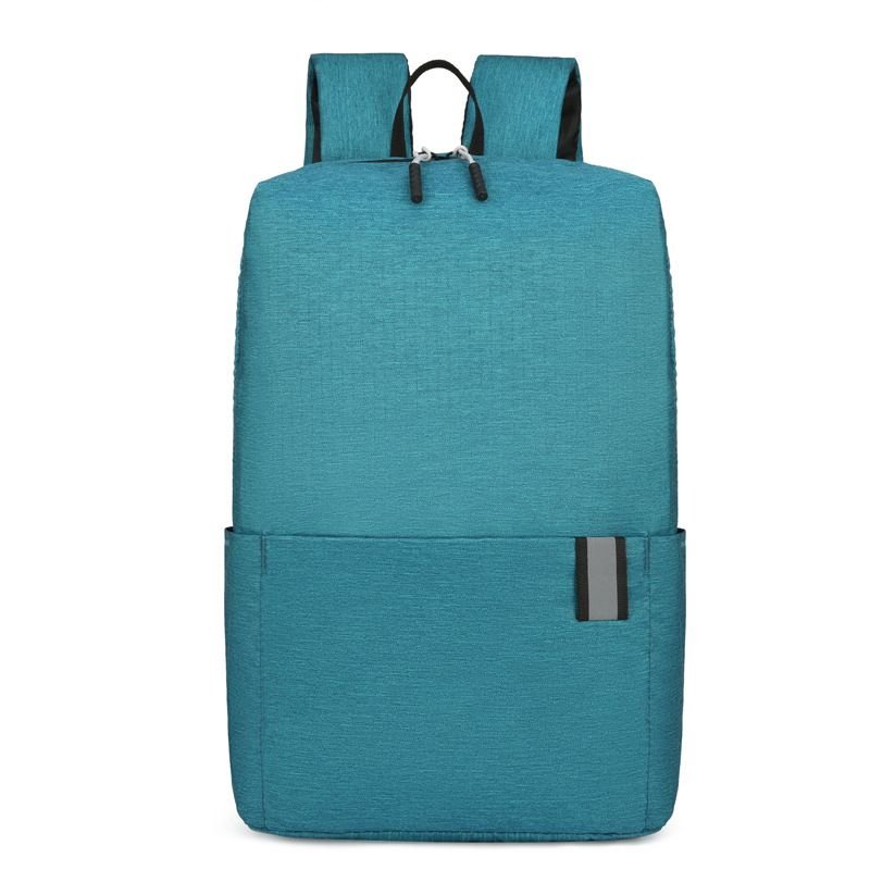 Casual Solid Color Large Capacity Backpack