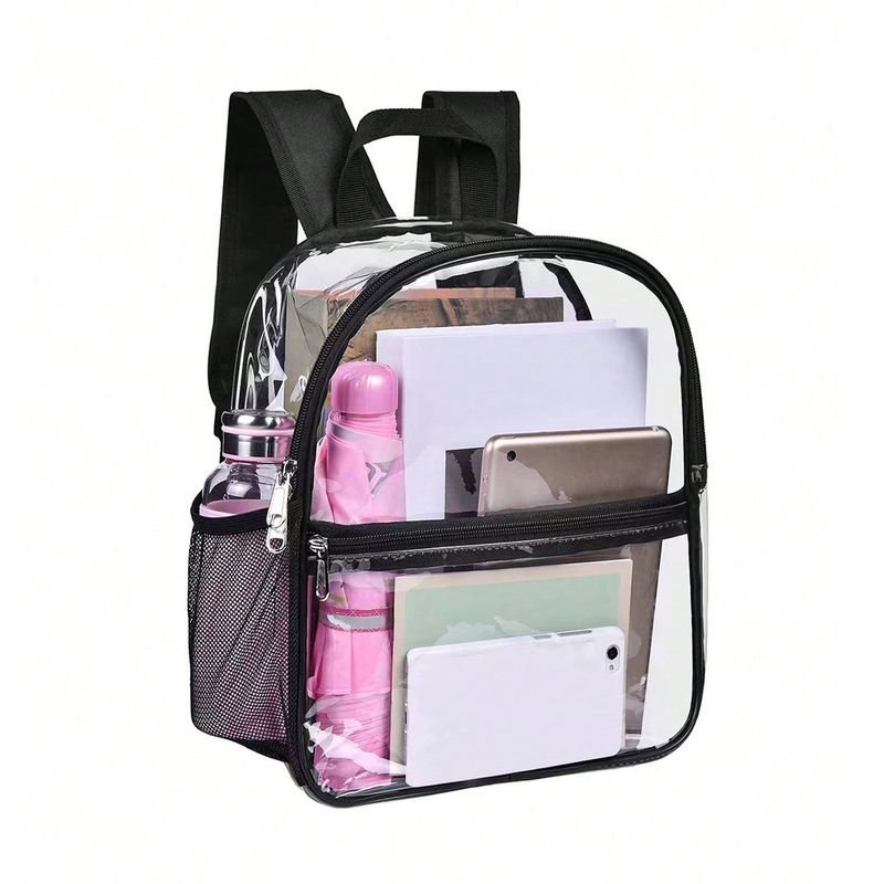 Simple PVC Clear Large Capacity Backpack