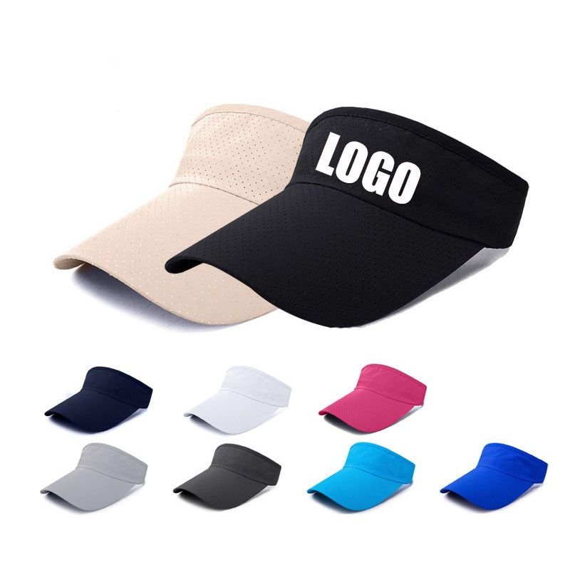 Quick-Drying Empty Top Custom Printing Logo Sun Hat Visor