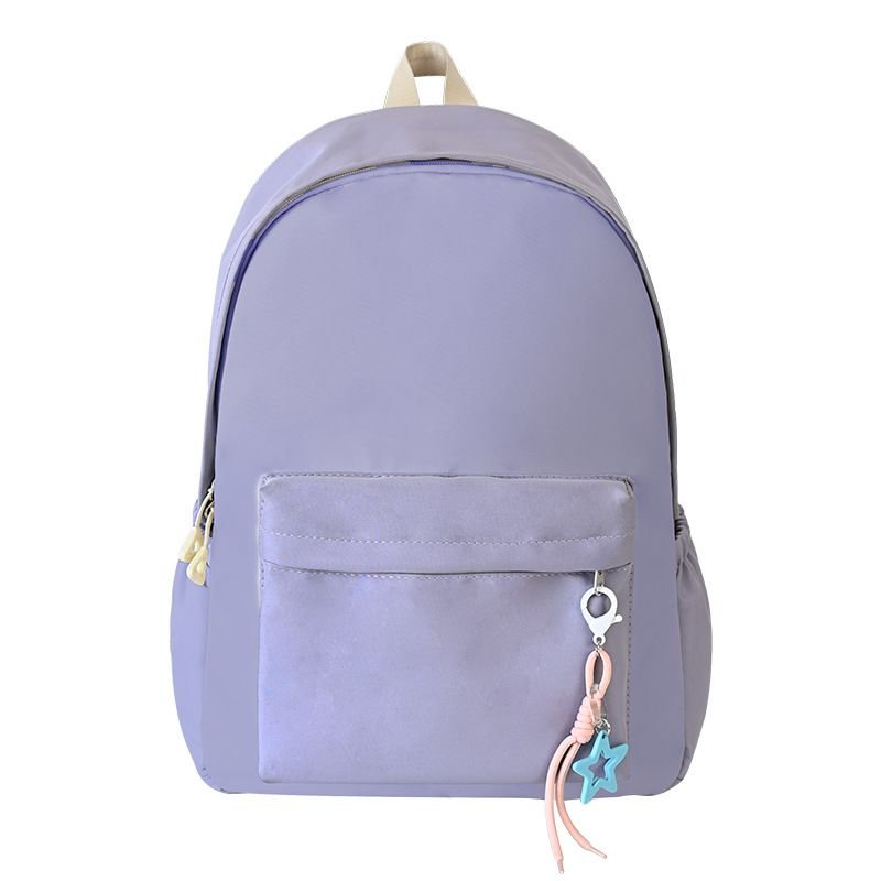 Fashionable Casual Solid Color Lightweight Travel Backpack