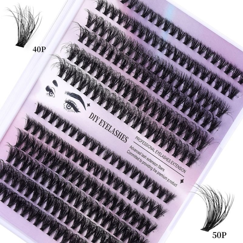 Diy Sectional Fried Hair Single Cluster False Eyelashes