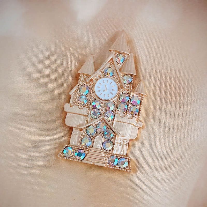 Fairy Tale Series Cartoon Rhinestone Brooch