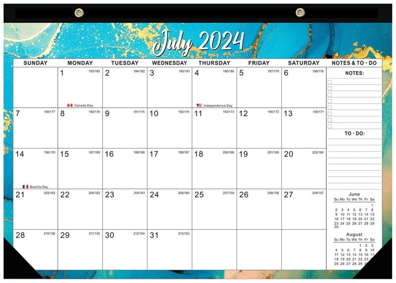 2025 Daily Planning Simple Wall-Mounted Calendar