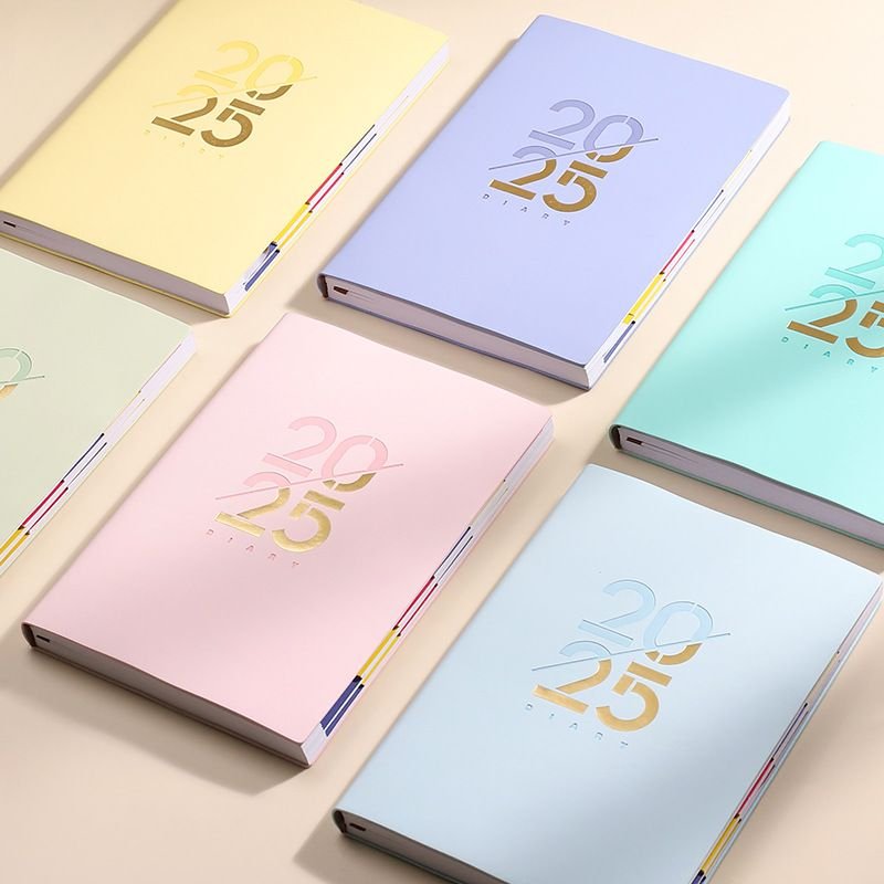 2025 Fashion Solid Color Daily Notebook