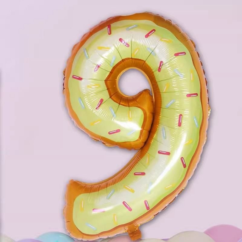 40 Inch Donut Candy Large Digital Balloon Birthday Party Decoration