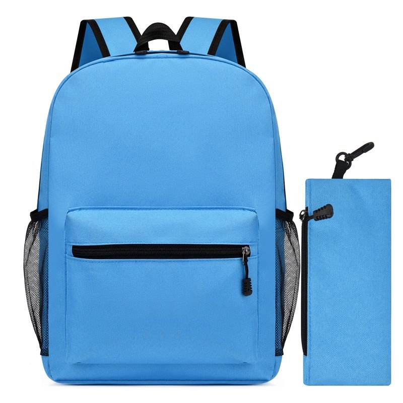 Simple Solid Color Large Capacity Backpack