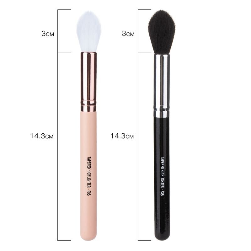 Professional Tapered Highlighter Bronzer Brush Eyes Blending Cosmetic Tools