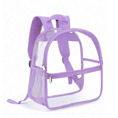 Simple PVC Clear Large Capacity Backpack