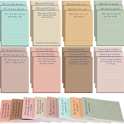 Retro English Handbook Material Message Notepad